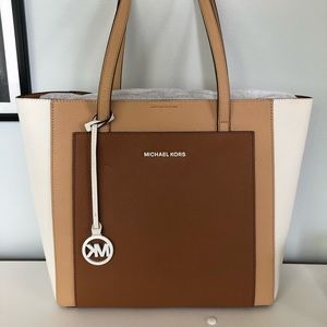 NWT Tan Michael Kors Bag